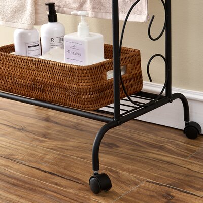 Vecelo Free Standing Towel Rack Reviews Wayfair   Free Standing Towel Rack 